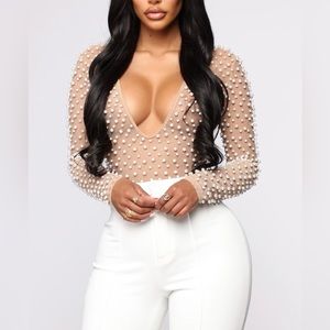 • Pearl Bodysuit FashioNova
